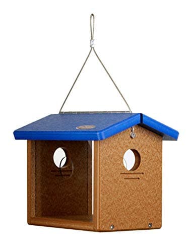 Kettle Moraine Recycled Hanging Bluebird Feeder (8516-BB)