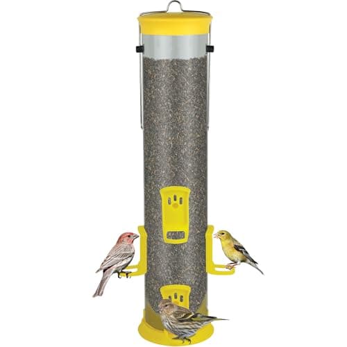 Nature's Way Large Plastic Thistle Tube Bird Feeder (PT35186)