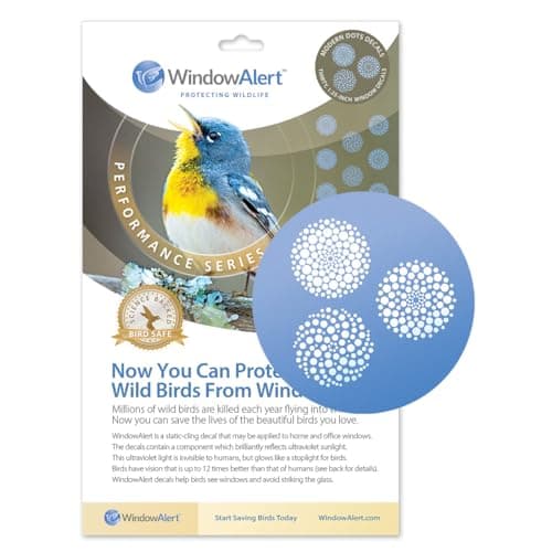 WindowAlert Modern Dots UV Window Decals (Performance Series)