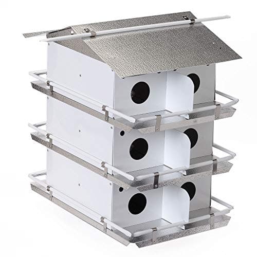 Birds Choice Coates Original Purple Martin House, 3 Floors / 12 Rooms (PMC12)