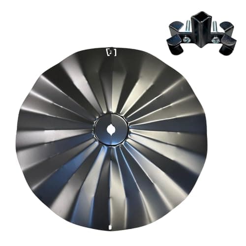 Erva Disk Baffle for Round Poles (22.5 in)