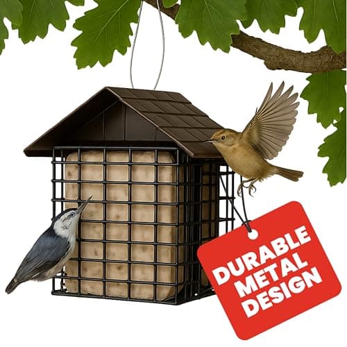 More Birds Two Cake Suet Buffet with Weather Guard (model 38070)