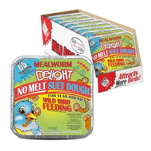 C&S Mealworm Delight No Melt Suet Dough